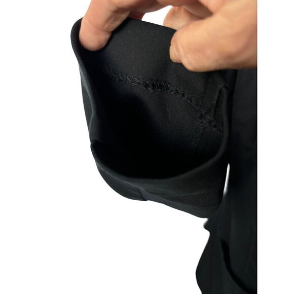 Lane Bryant Blazer Black Women 18 Classic Tailored  One Button Cotton Poly Blend - Picture 2 of 15